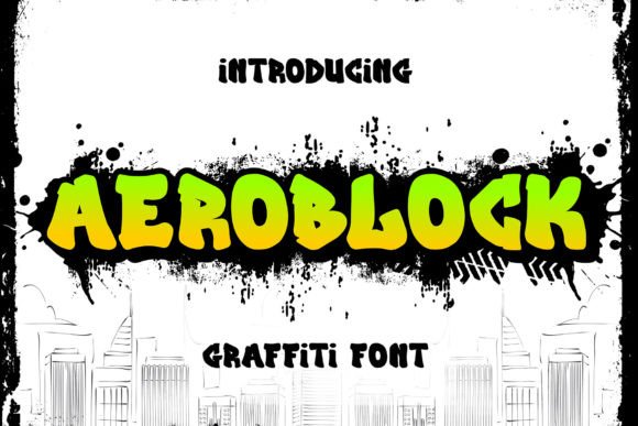 Aeroblock: Bold Urban Typography for Modern Design