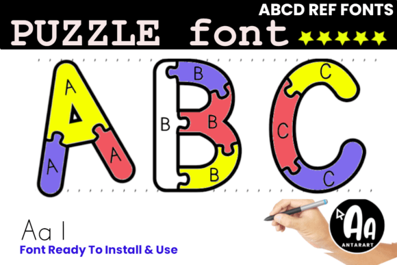 Alphabet Letters Puzzles: A Fun and Effective Tool for Learning Print Alphabet
