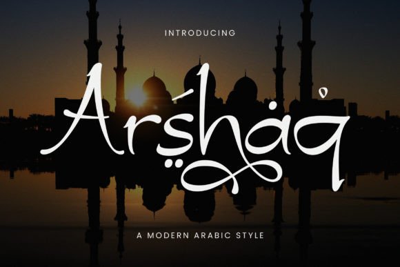 Arshaq: Elevating Arabic Design with Elegant Typography