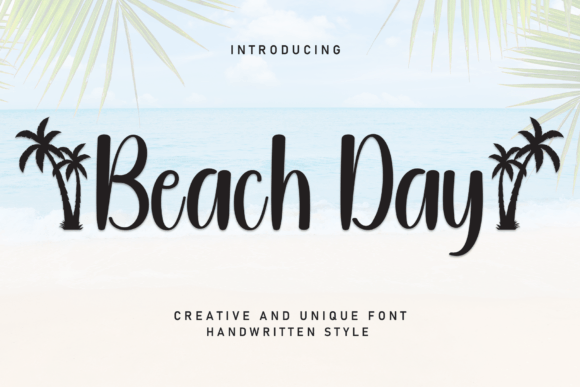 Beach Day: A Sweet Font for Fun Designs