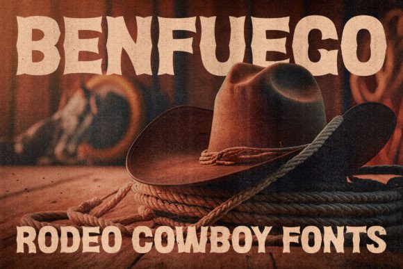 Benfuego: A Rodeo-Inspired Typeface for Bold Western Designs