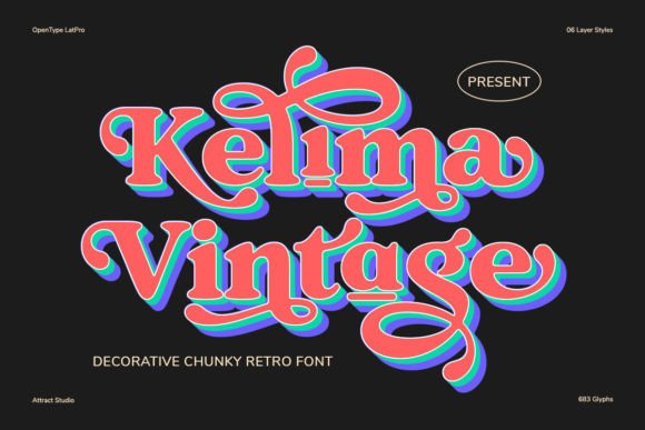 Kelima Vintage: A Fresh Serif for Modern Design