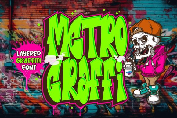 Metro Graffi: Bold Urban Typography