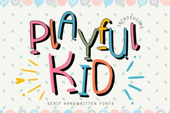 Playful Kid: A Fun Font for Creative Projects