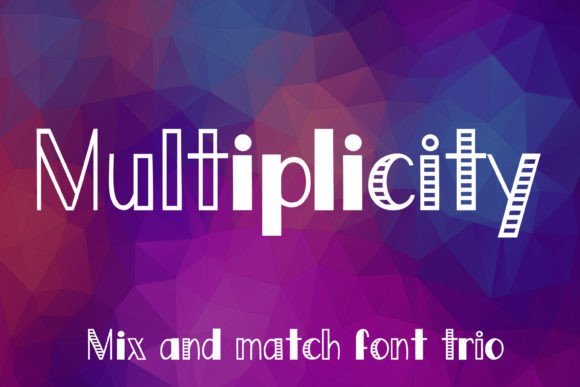 Unlock Design Potential with Multiplicity Font Trio